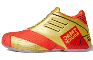 Adidas T mac 1 Basketball sneakers, gold/red