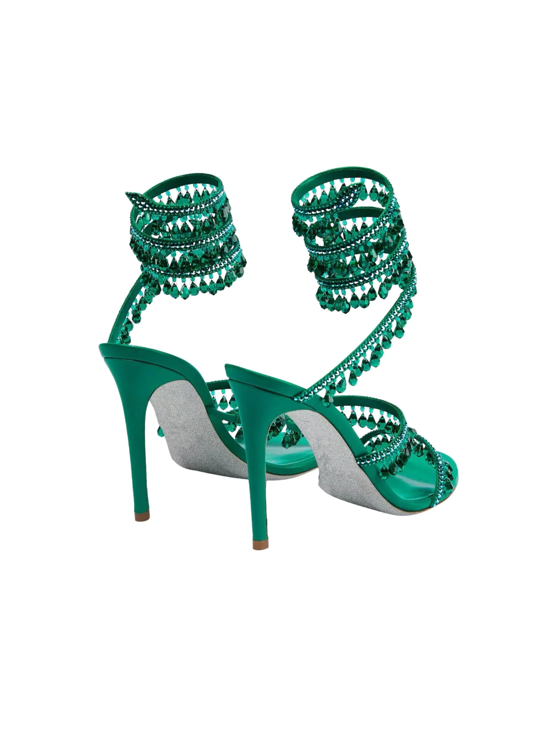 Anastasia Heels in Green