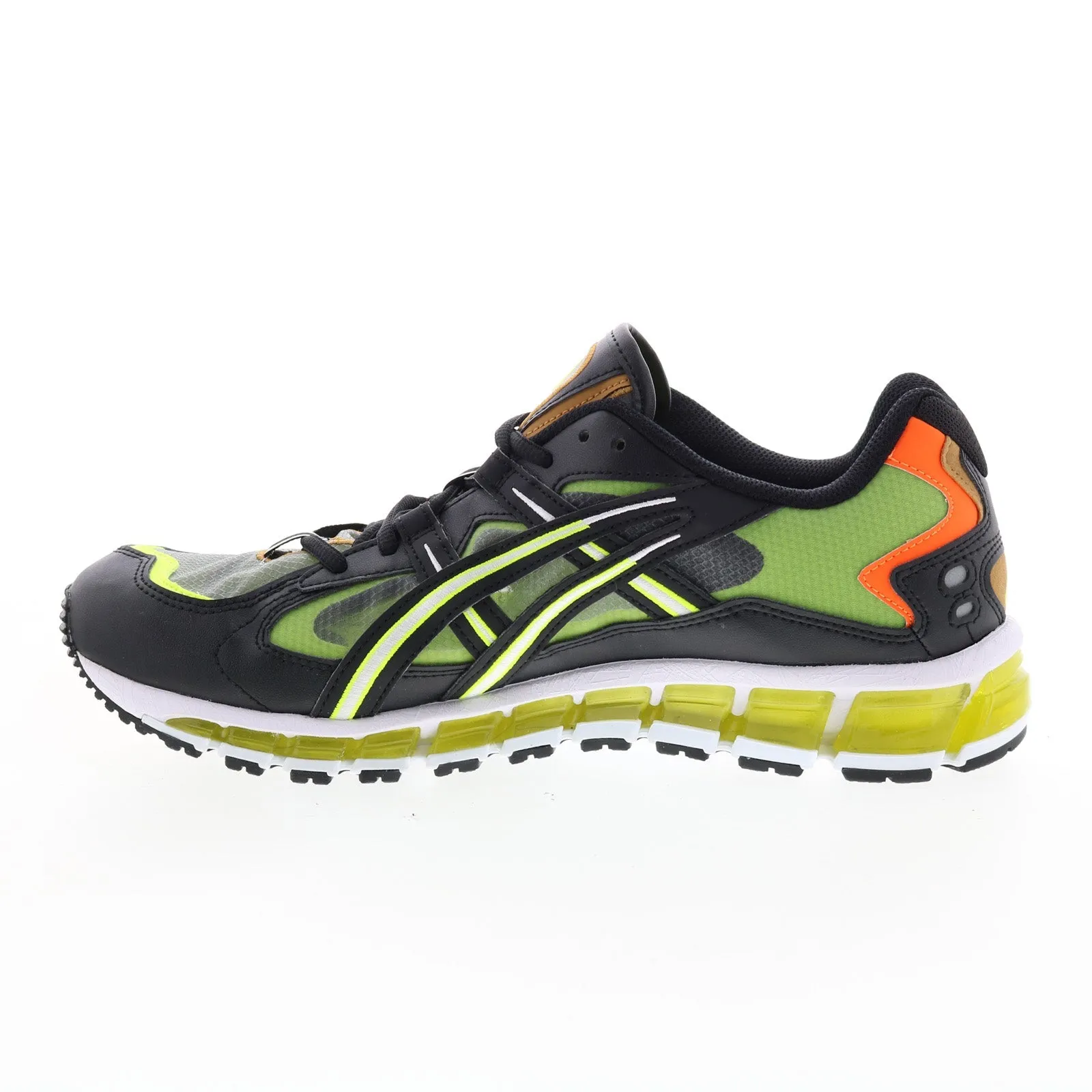 Asics Gel-Kayano 5 360 1021A196-001 Mens Green Leather Athletic Running Shoes