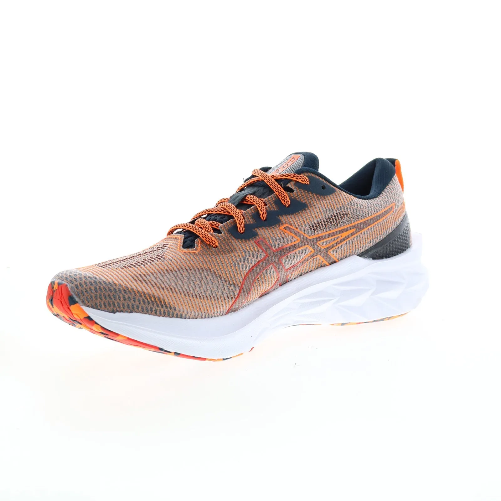 Asics Novablast 2 LE 1011B331-800 Mens Orange Mesh Athletic Running Shoes