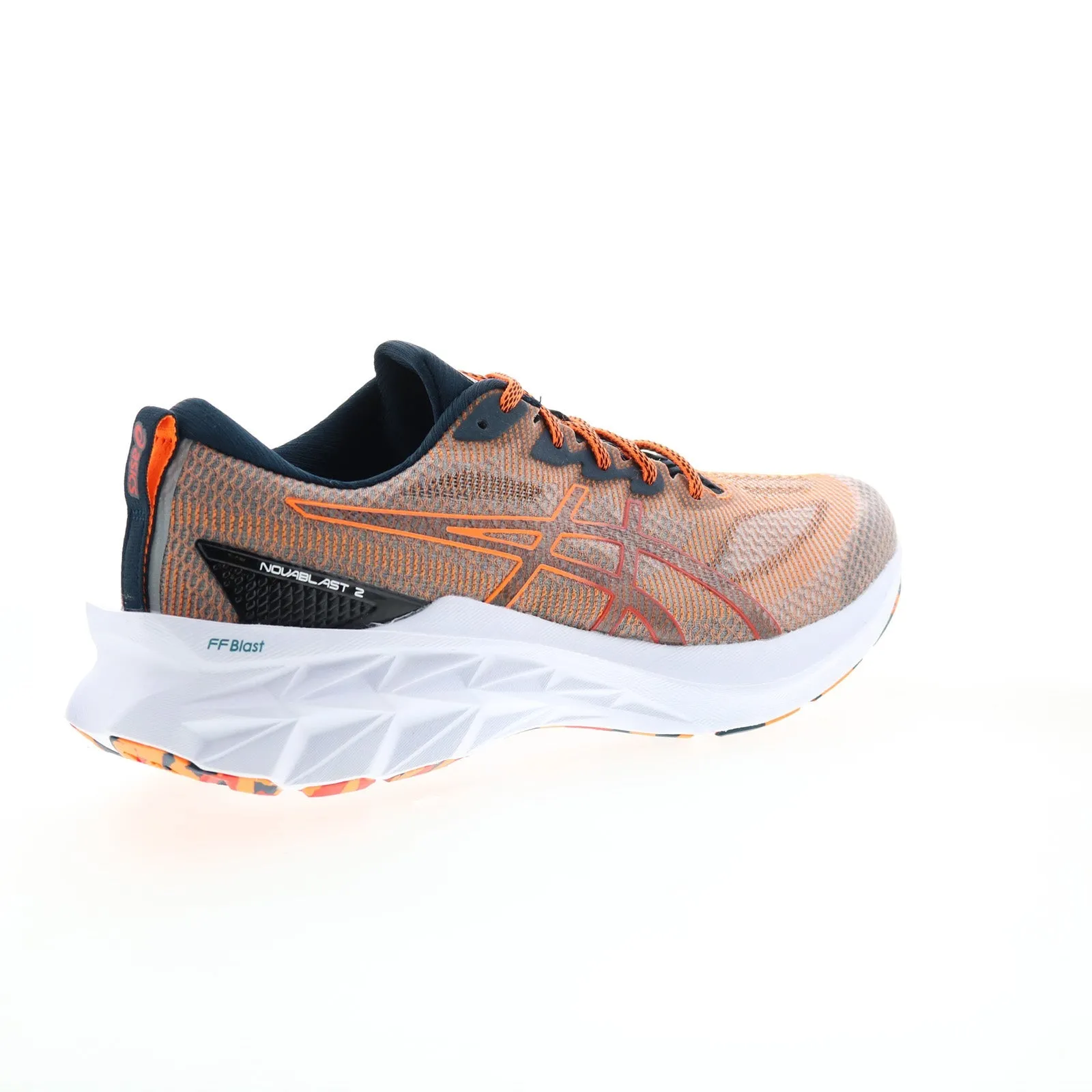 Asics Novablast 2 LE 1011B331-800 Mens Orange Mesh Athletic Running Shoes