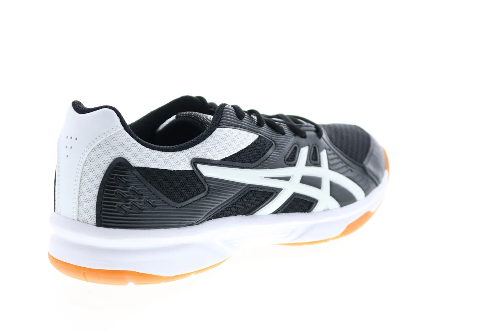 Asics Upcourt 3 1072A031-011 Mens Black Mesh Athletic Volleyball Shoes