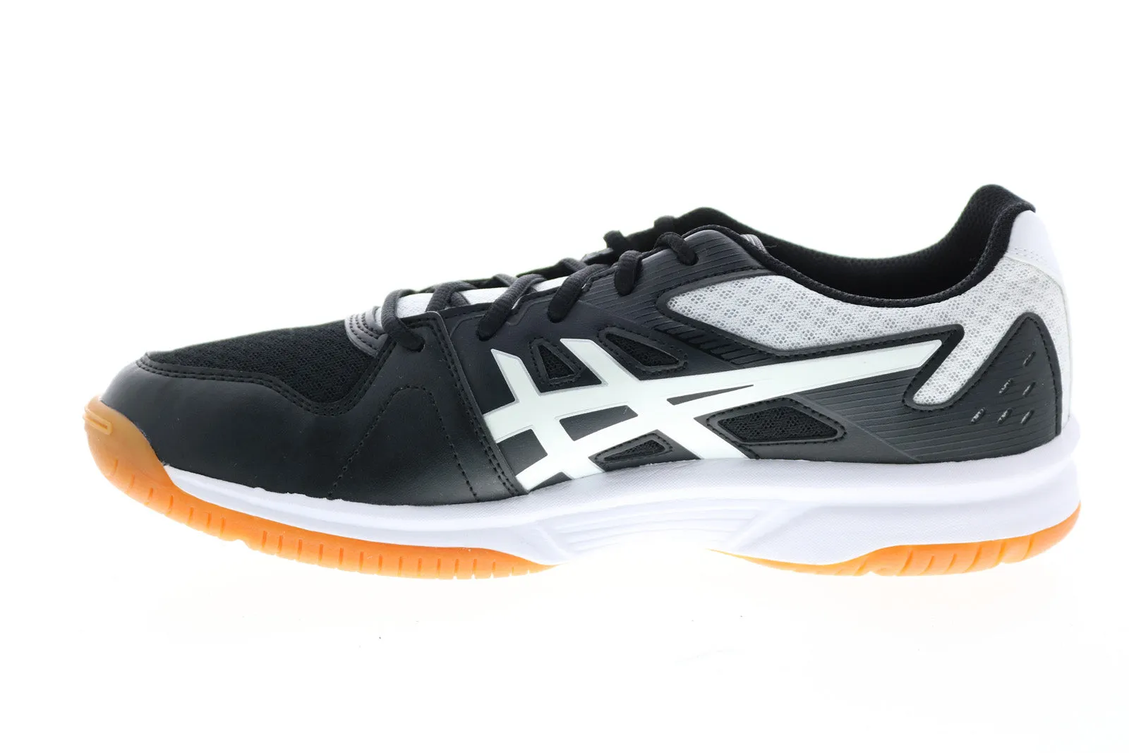 Asics Upcourt 3 1072A031-011 Mens Black Mesh Athletic Volleyball Shoes