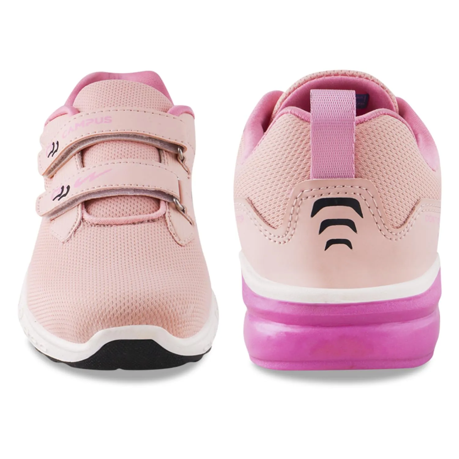 Campus Child PT-106V Peach/STRW PNK Running Shoes 5-UK/India