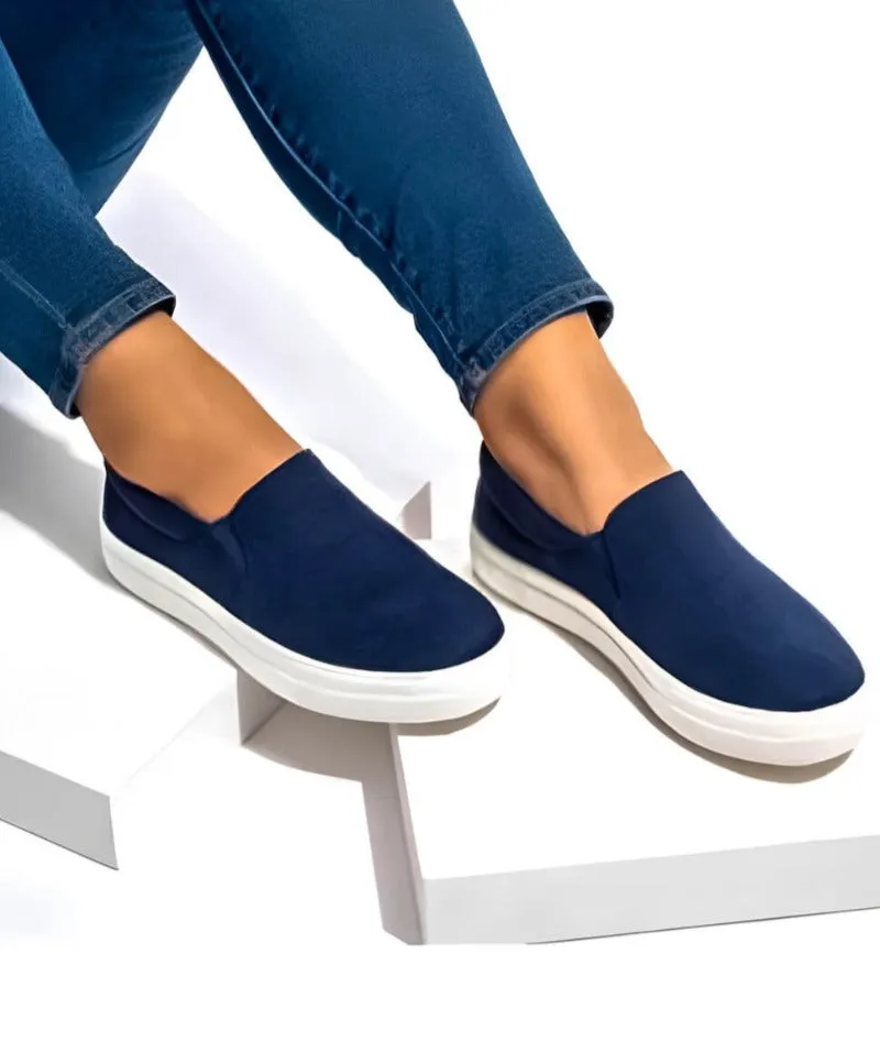 Canvas Slip-On Sneakers