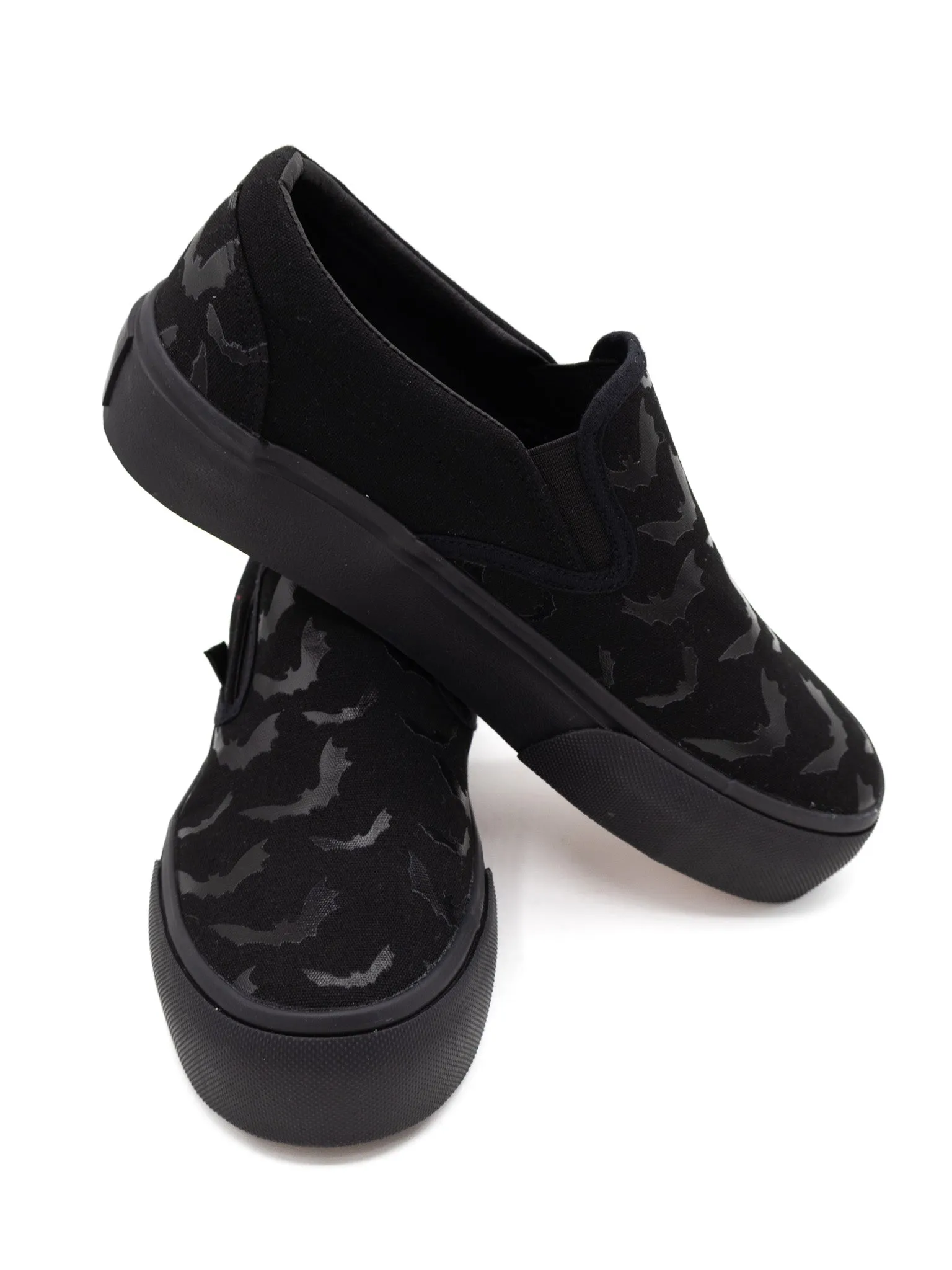 Chill Batty Slip On -  All Black -  Y.R.U.