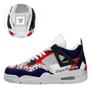 Customized Business Gifts, Promotional Corporate Gifts Personalized Sneakers, Custom Basketball Shoes, Unisex Adult Fans Shoes,AJ4-23020089