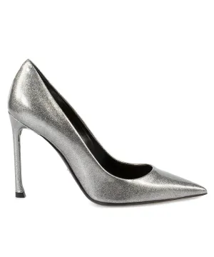 Dior Patent Calfskin Pump | Grey | 10cm