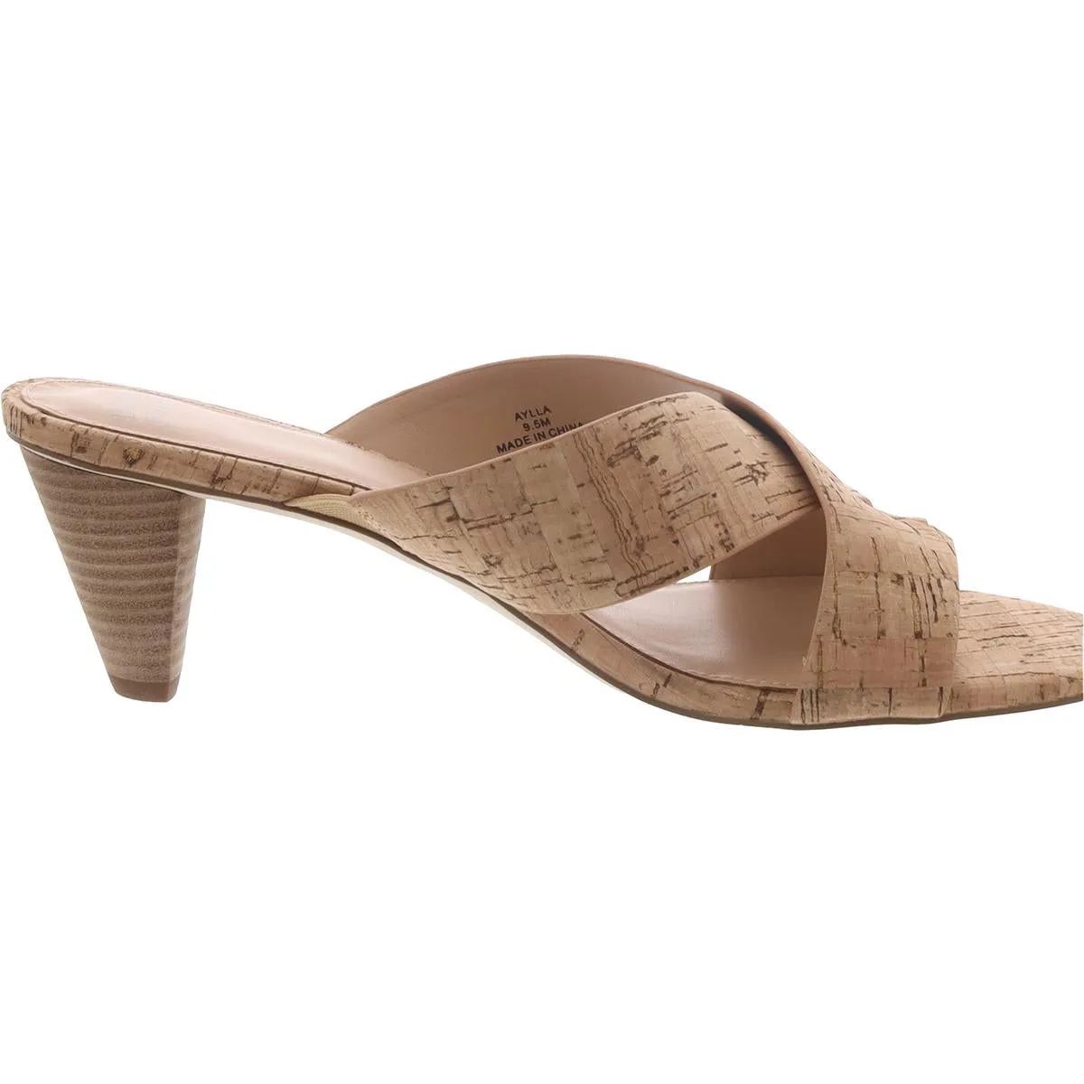 Donald J. Pliner Womens Aylla Cork Thong Heels