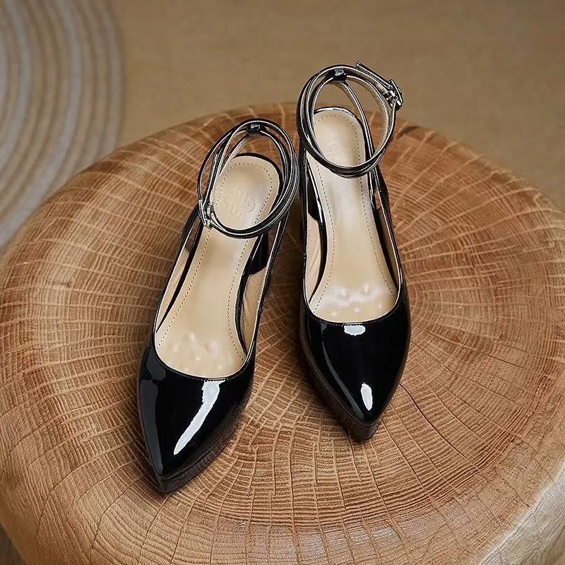 Embossed Elegance: Chic Stiletto Heels