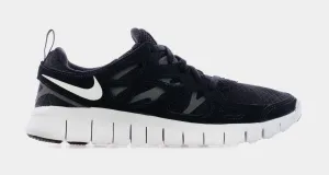 Free Run 2 Grade School Running Shoes (Black)