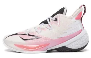 Li Ning Airstrike 9 Men's Basketball Shoes, White/Pink