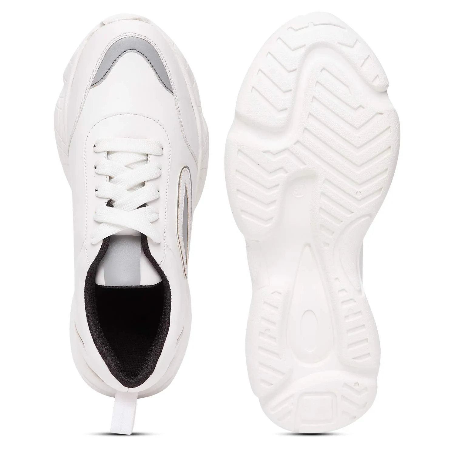 Longwalk Women and Girls Sneakers (5 UK/India 38 Euro) White