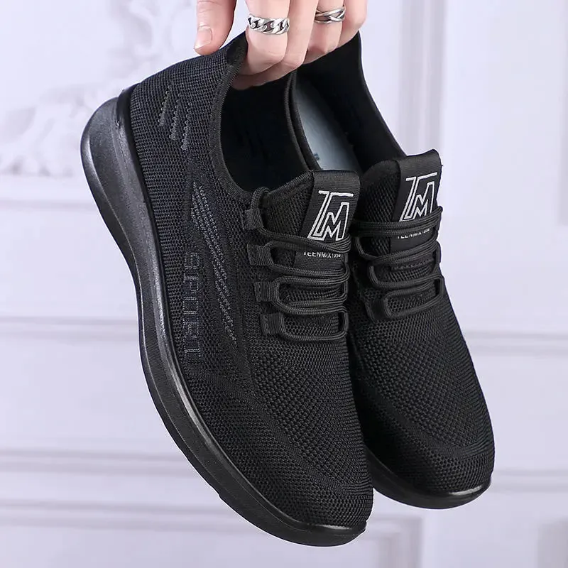 Men Summer Sneakers Lightweight Tennis Sneakers Soft Mesh Casual Outdoor Anti-Slip Shoes - MS50306