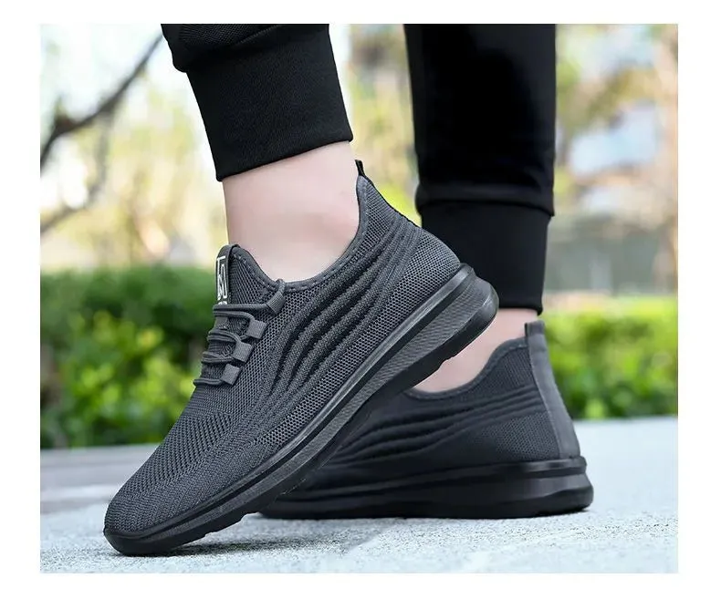 Men Summer Sneakers Lightweight Tennis Sneakers Soft Mesh Casual Outdoor Anti-Slip Shoes - MS50306