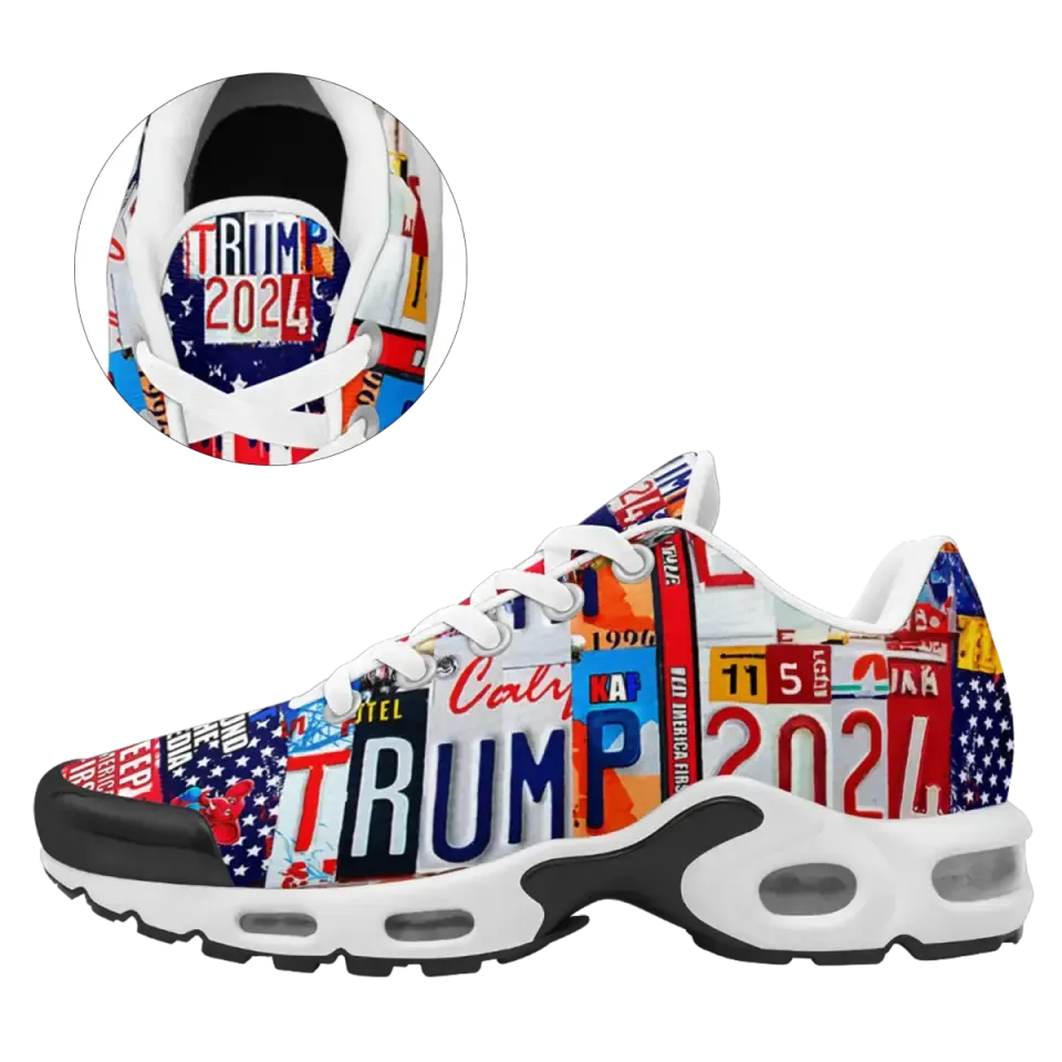 Personalized T Sneakers, Custom Patriotic Running Shoes,Flag Shoes,TN-24020043