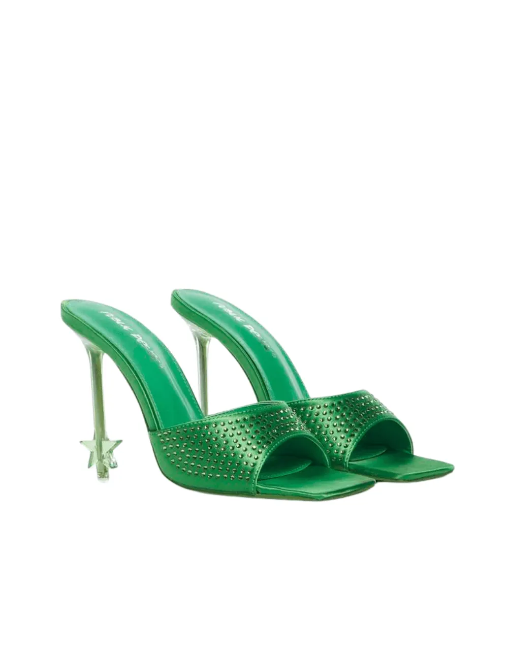 PUBLIC DESIRE - NELLY LIME HEELS