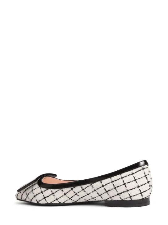 Roger Vivier   5mm Gommettine bicolor ballerina flats 