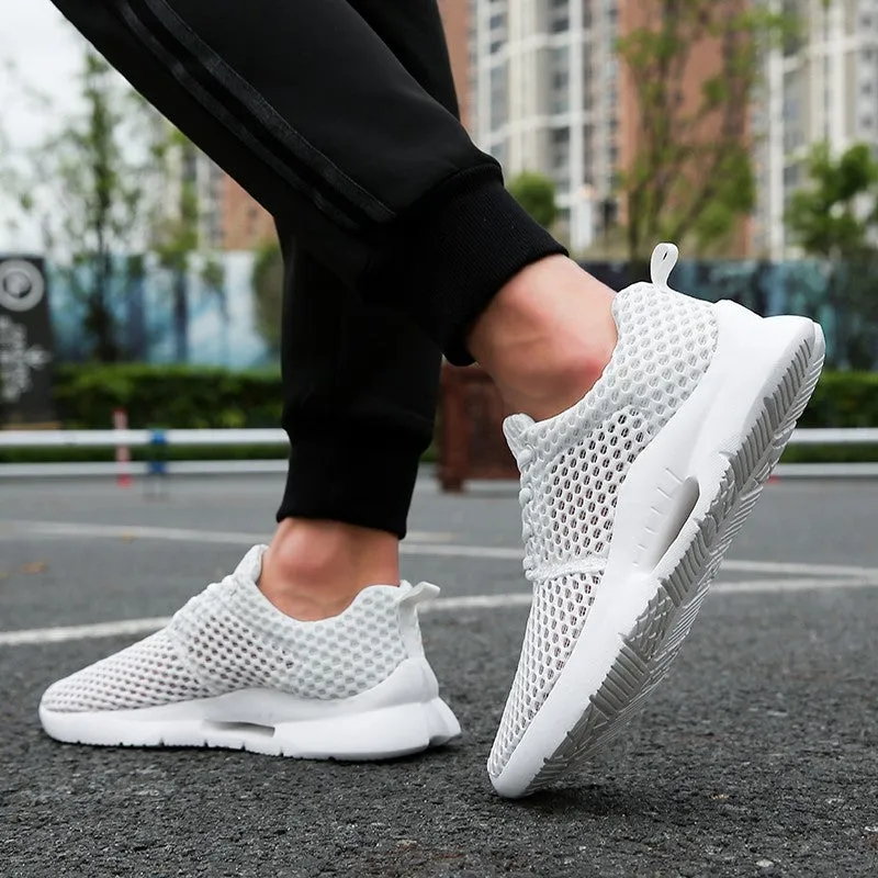 Women's mesh fabric breathable ilghtweight fashion tennis sneakers