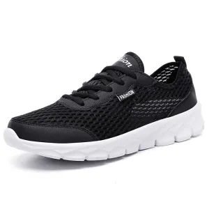 Women's mesh fabric outdoor platform leisure tennis sneakers