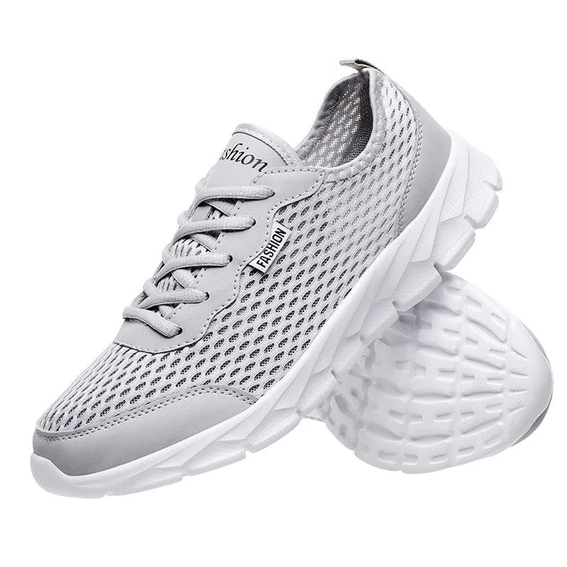 Women's mesh fabric outdoor platform leisure tennis sneakers