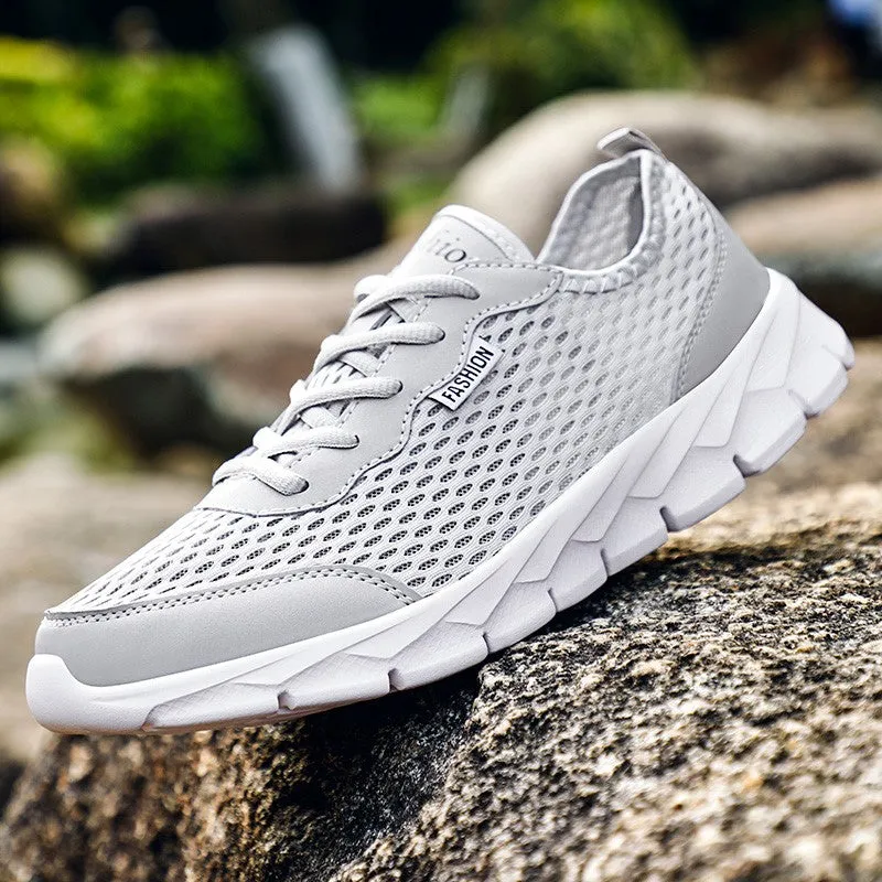 Women's mesh fabric outdoor platform leisure tennis sneakers