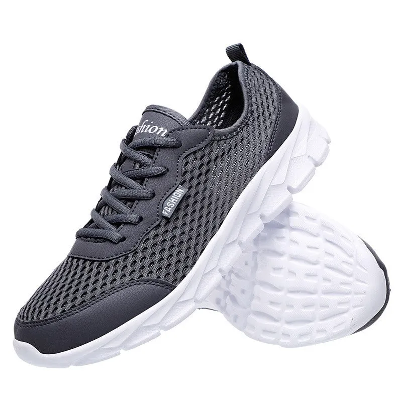 Women's mesh fabric outdoor platform leisure tennis sneakers