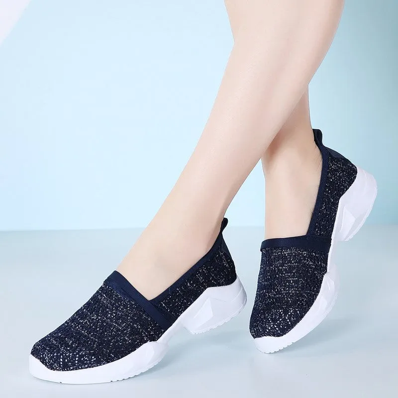 Women's summer breathable simple casual flat loafers 的副本