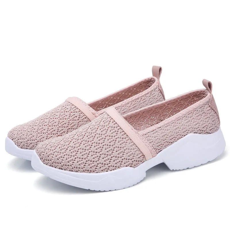 Women's summer breathable simple casual flat loafers 的副本