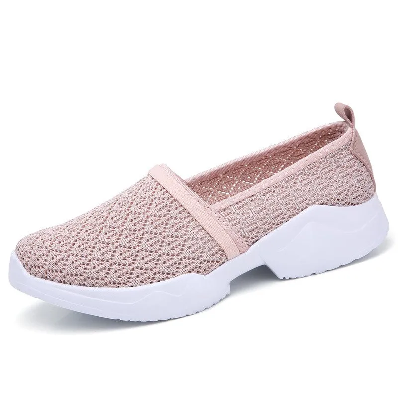 Women's summer breathable simple casual flat loafers 的副本