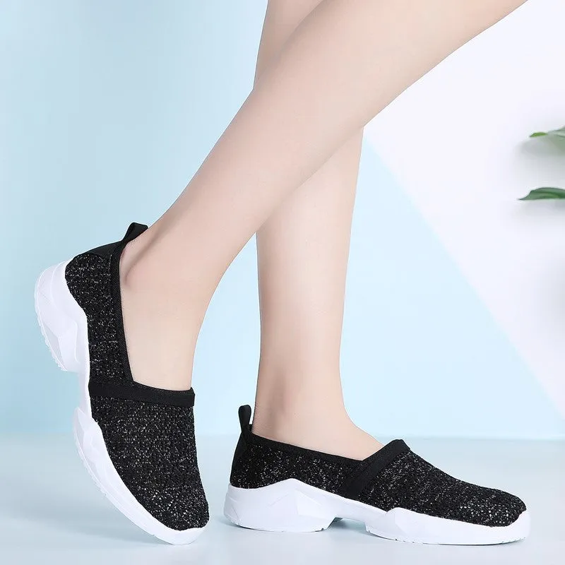 Women's summer breathable simple casual flat loafers 的副本