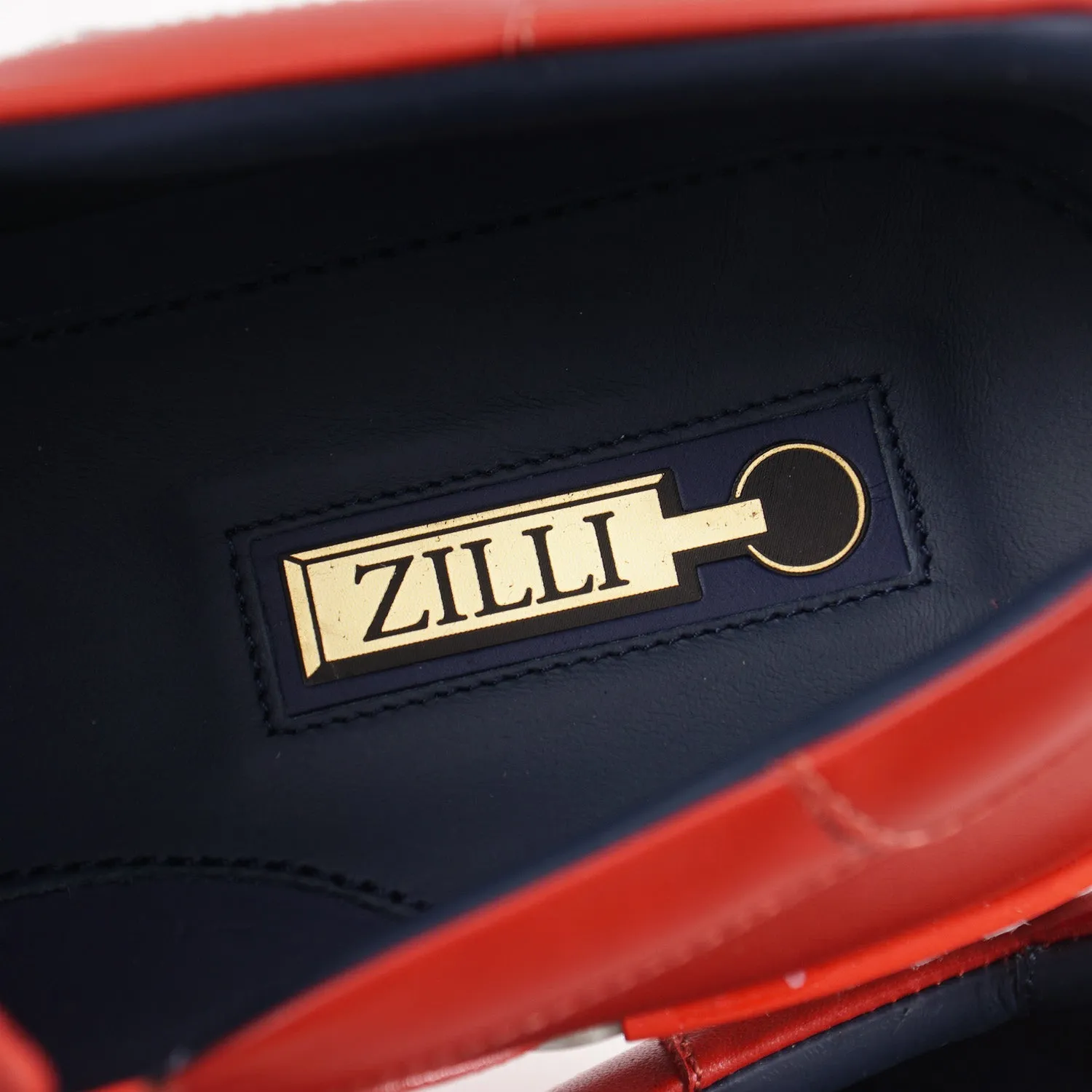 Zilli Woven Leather Slip-On Sneakers